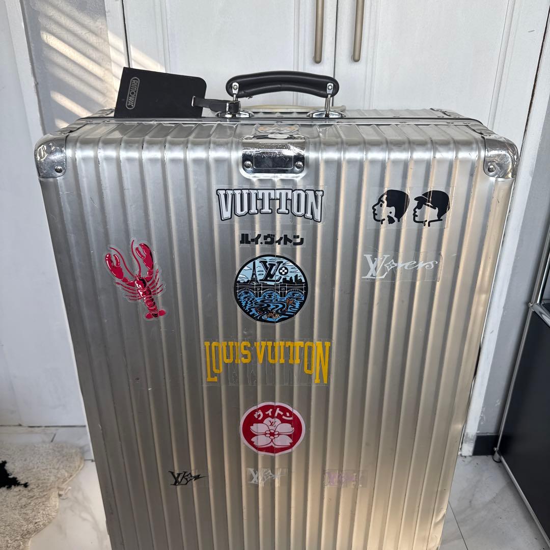 RIMOWA クラシックフライト アルミキャリーケース 97L ヴィトンシール付