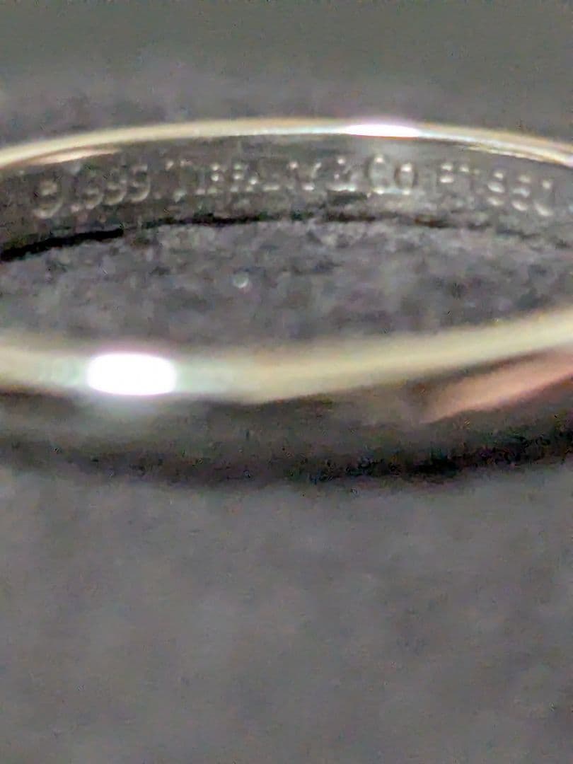 TIFFANY&Co. PT950 1999 バンドリング プラチナ 指輪