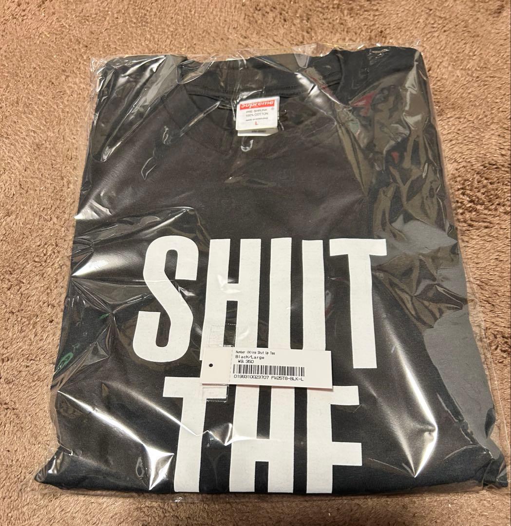 Supreme Number (N)ine Shut Up Tee Tシャツ　L