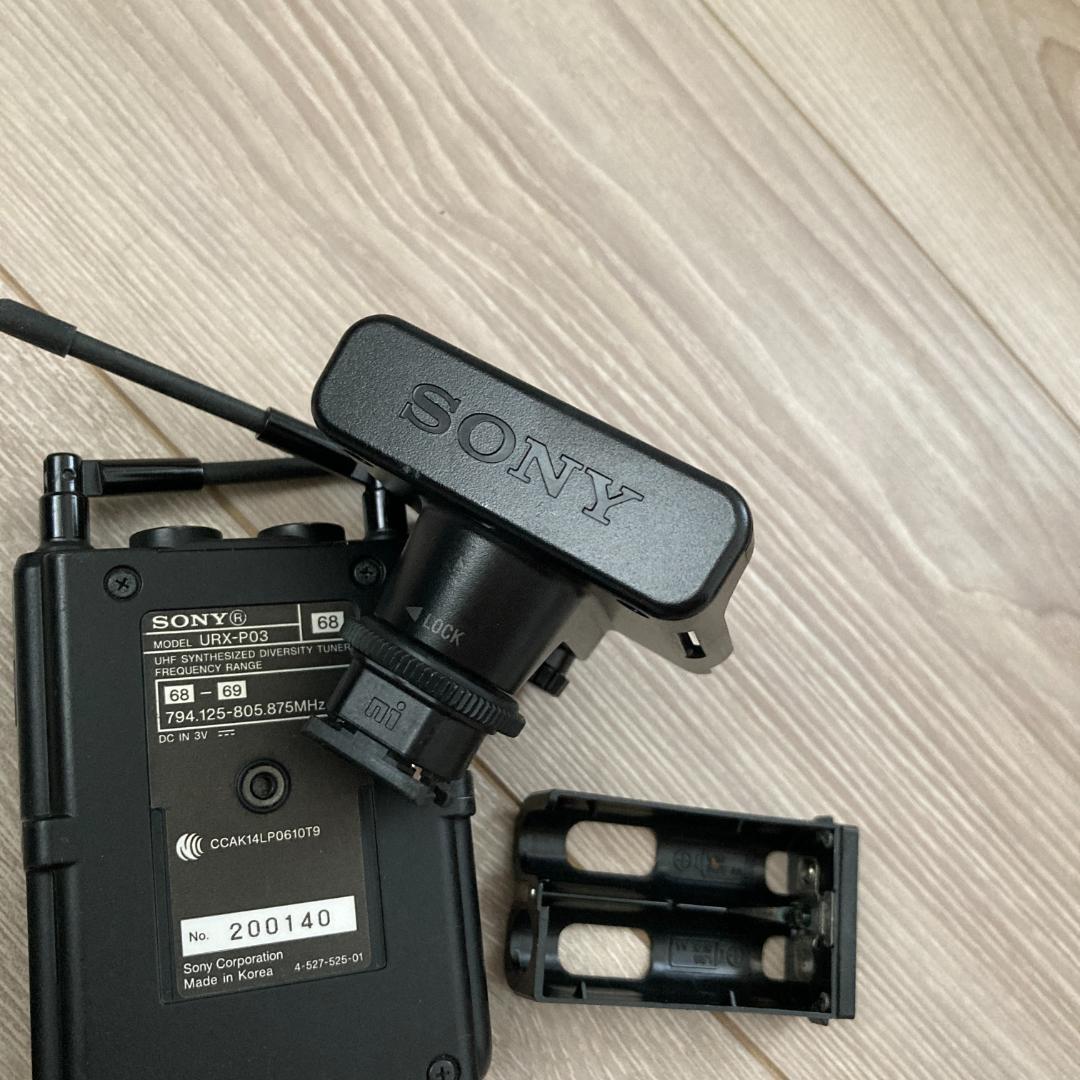 Sony URX-P03 UTX-B03 ワイヤレスシステム SMAD-P3