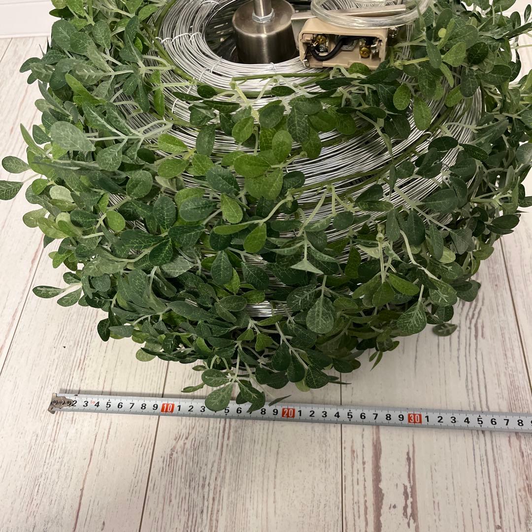 グリーン葉装飾ペンダントライト