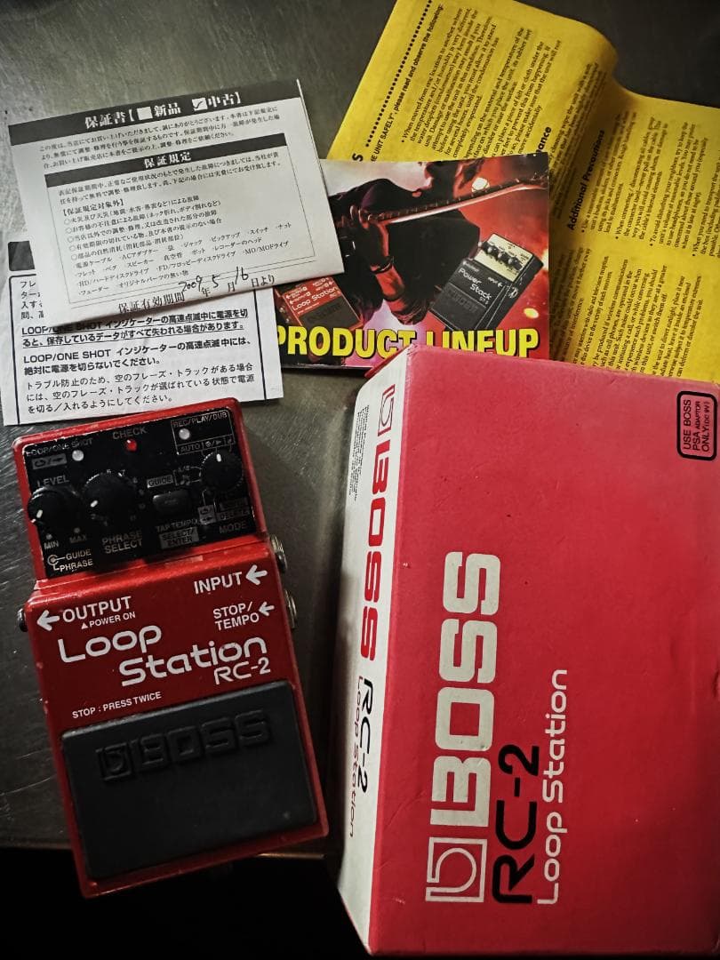 BOSS RC-2 Loop Station ループステーション 動作確認済