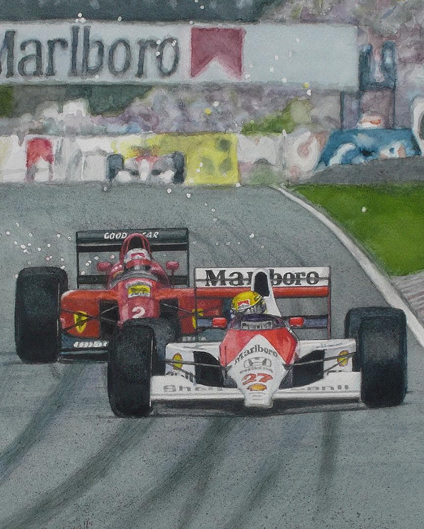 THe Stopped Battle '90 セナ vs マンセル