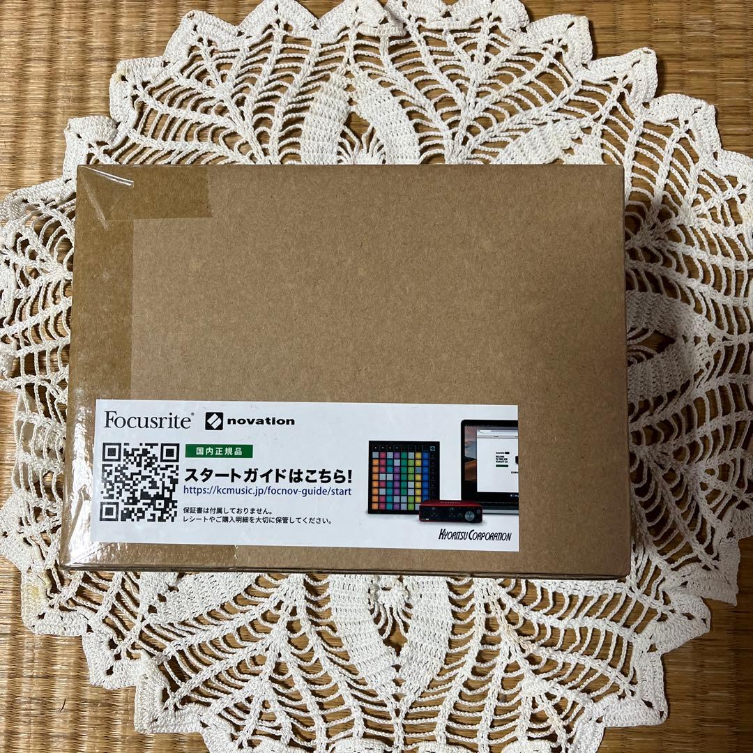 新品☆フォーカスライト オーディオインターフェース スカーレット ソロ 第3世代