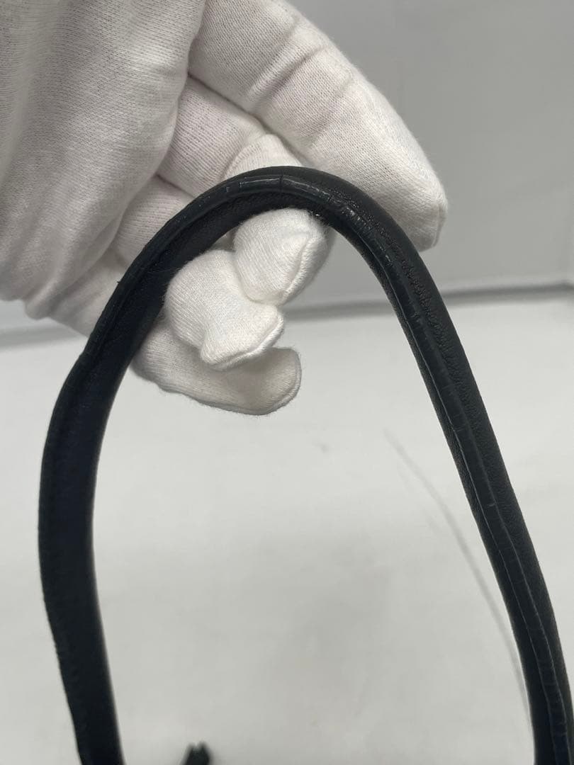 【mh】miu miu ハンドバッグ バイカー 2way バック デニム柄