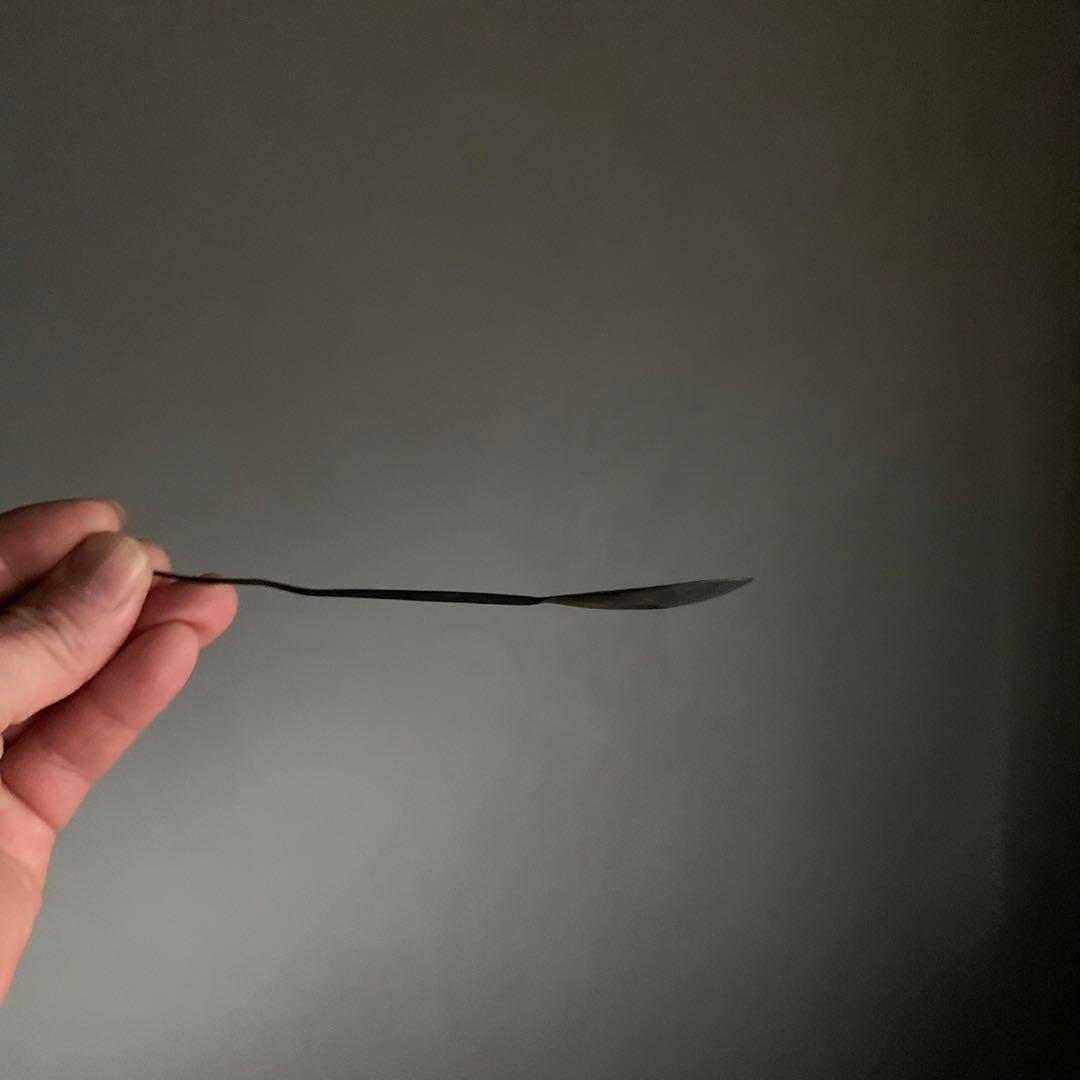 江戸時代 薬匙 No.5 古道具 アンティーク 使えないスプーン