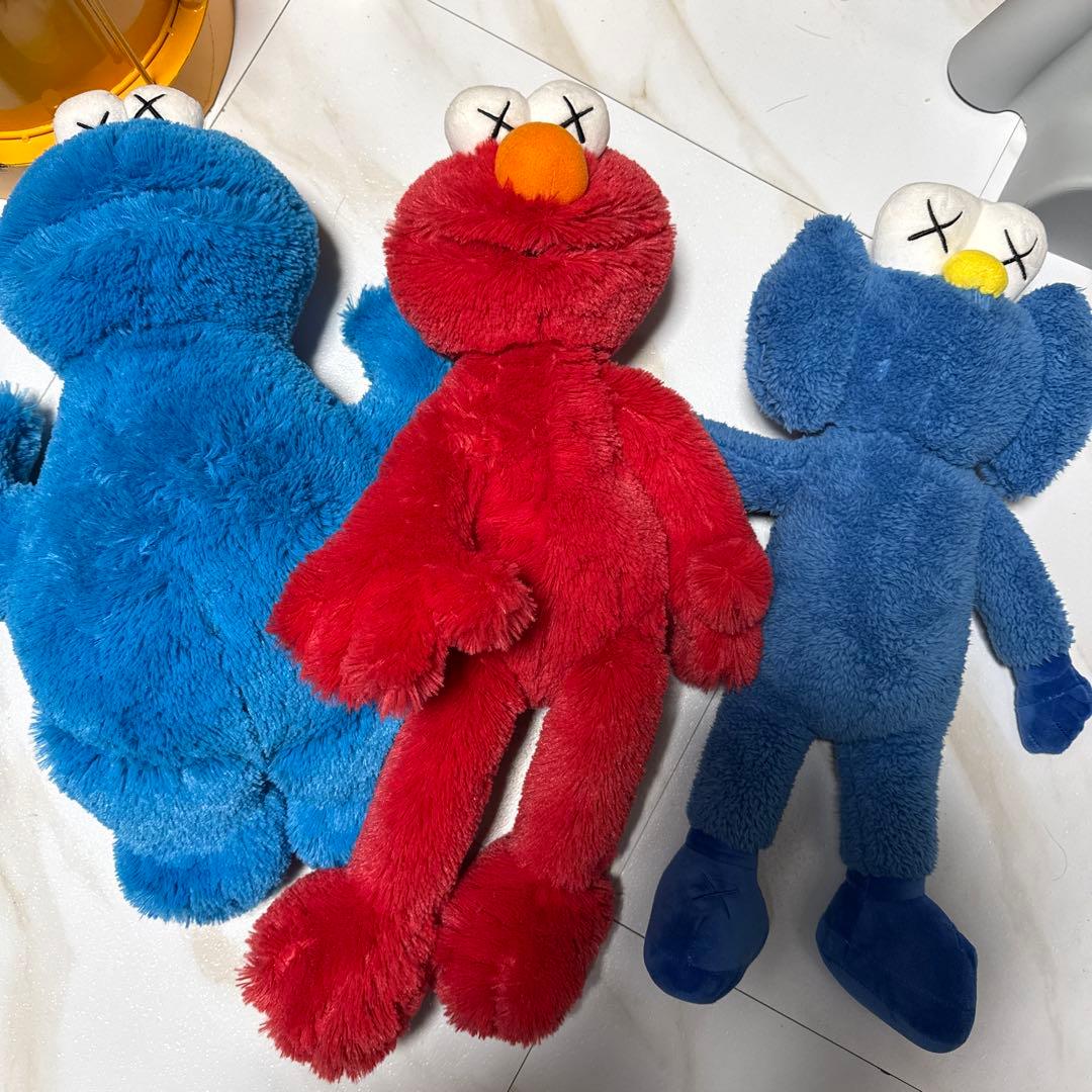 エルモとクッキーモンスター ぬいぐるみセット