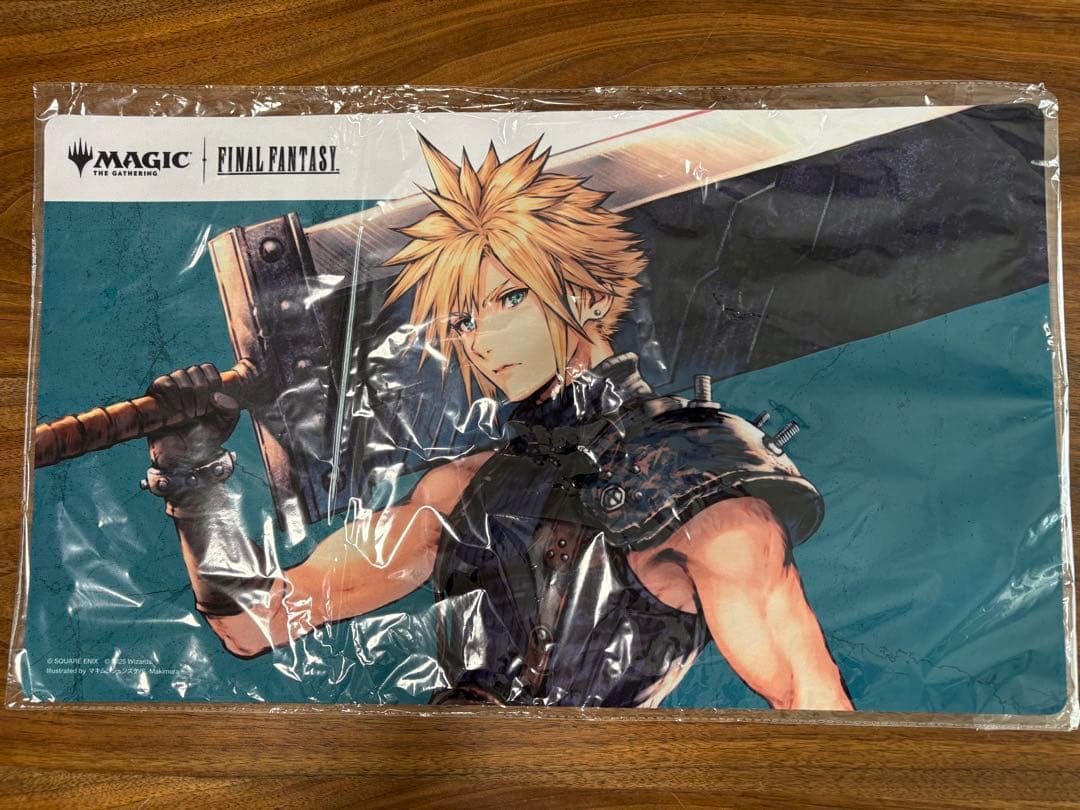 FFクラウド プレイマット 【MTG限定構築戦プロモ】 ちびキャラおまけ付き