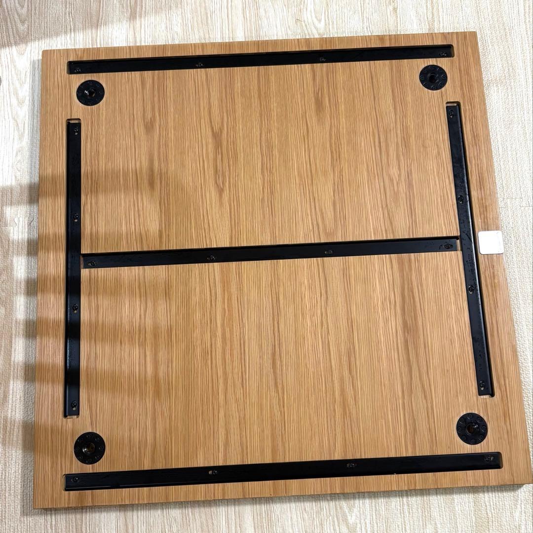 【値下中•無印良品】木製ダイニングテーブル80×80