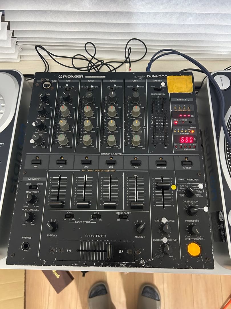 Pioneer DJM-500 DJミキサー