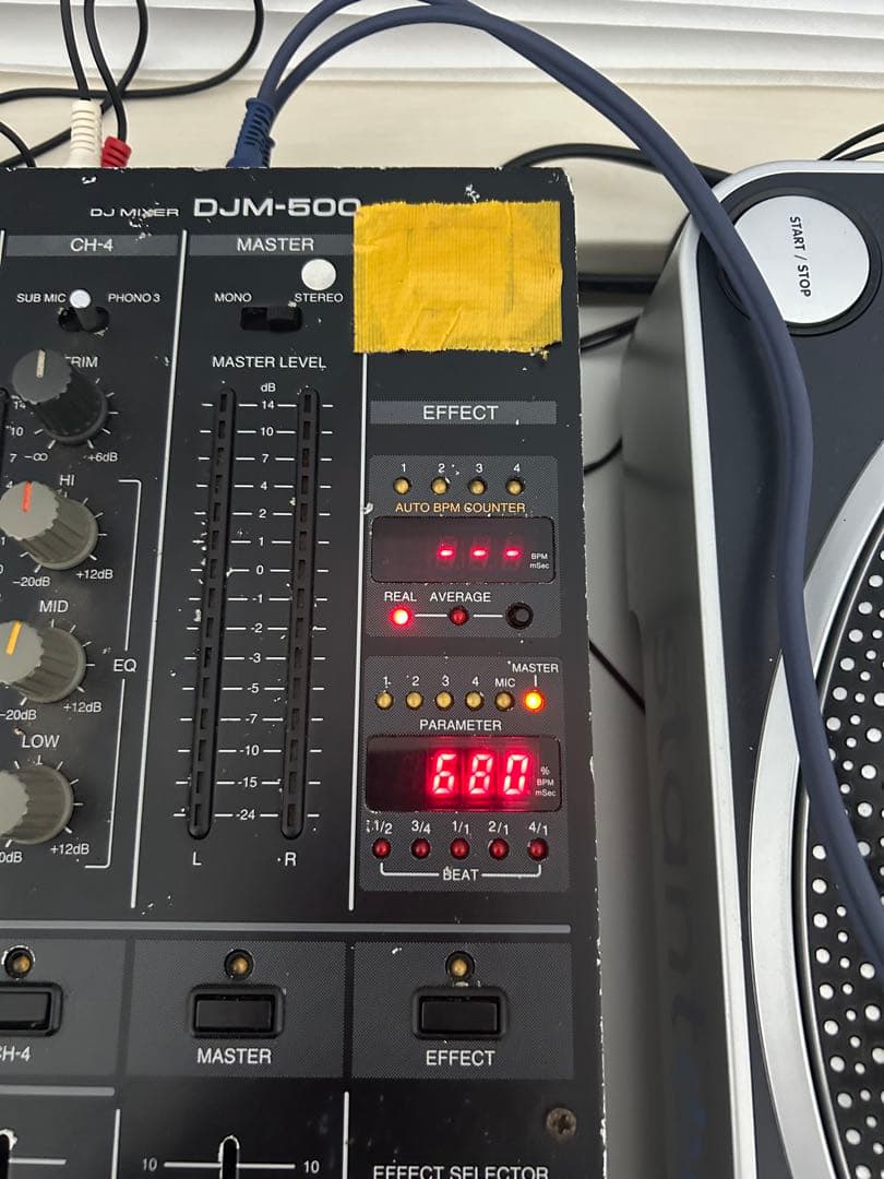 Pioneer DJM-500 DJミキサー