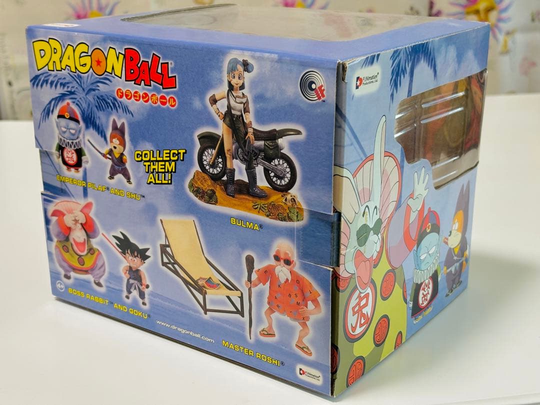 ドラゴンボール　悟空　兎人参化　ブルマ　ピラシュウ　フィギュア