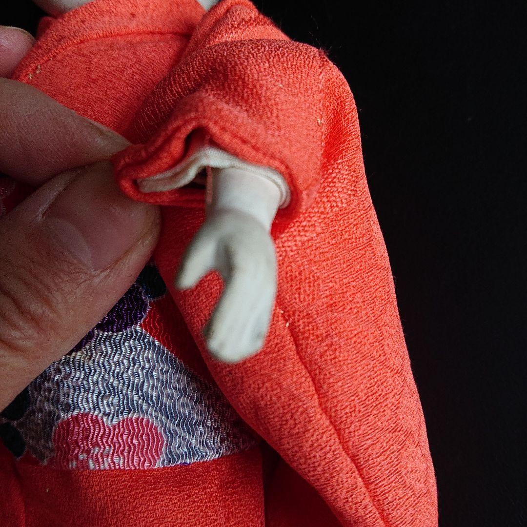 市松人形 日本人形 24㎝ ヴィンテージ品 (たれ目さん)