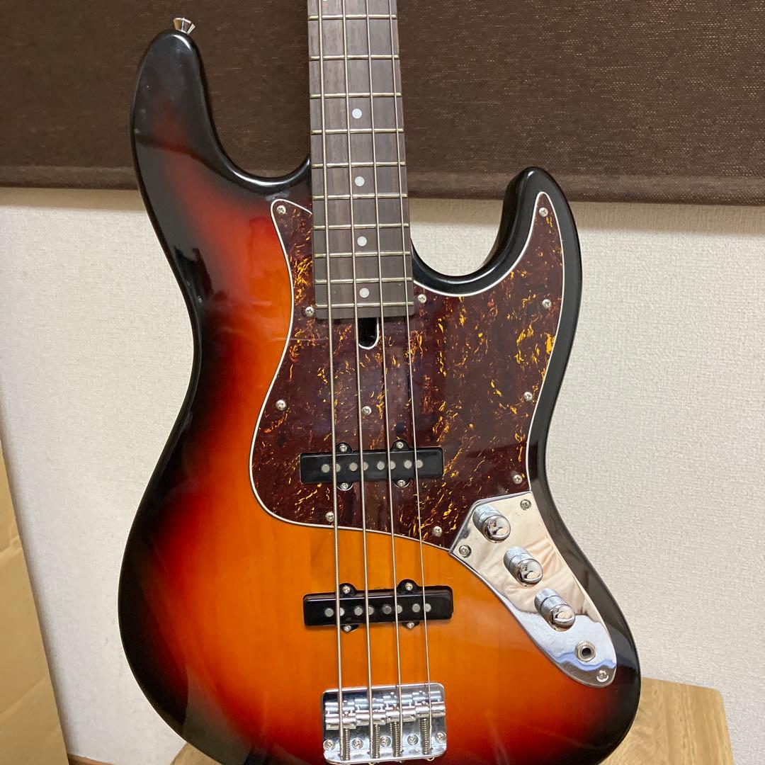 バッカス Bacchus グローバル 改ジャズベ　ダンカン搭載　激鳴　超美中古品