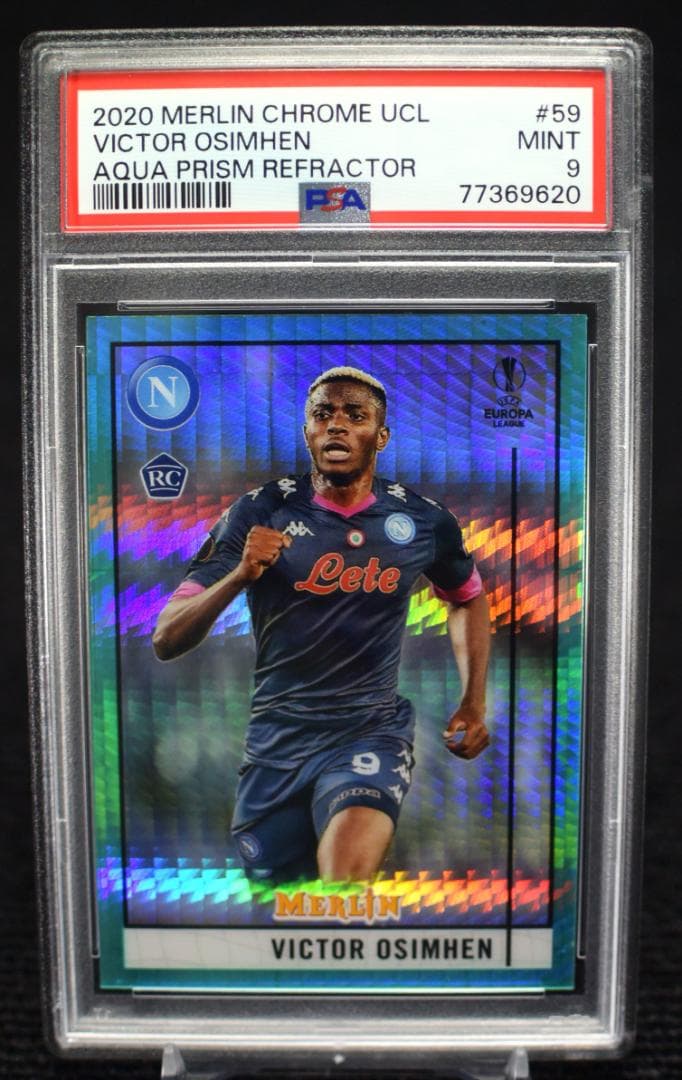 その他 2020 Victor Osimhen Topps Aqua Prizm RC