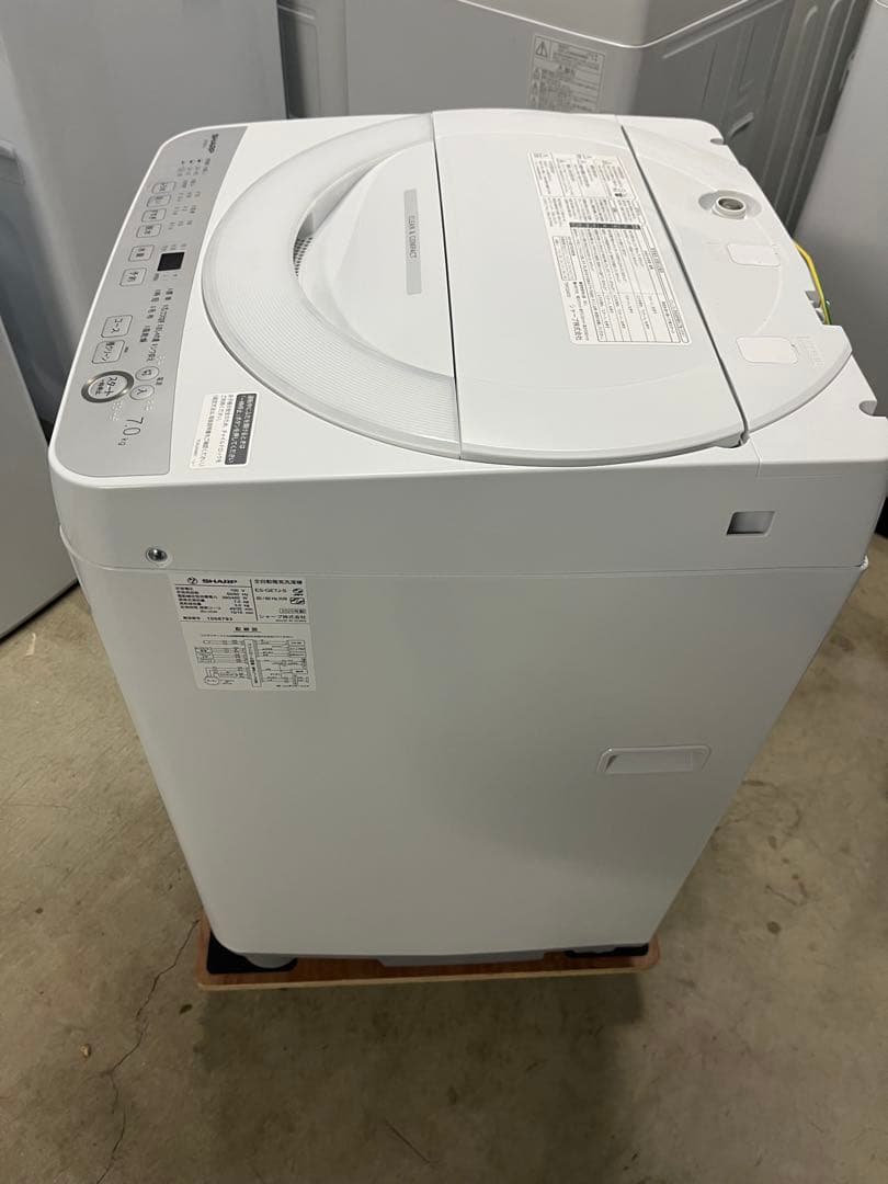 SHARP 洗濯機 ES-GE7J-S 2025年式 7Kg　T