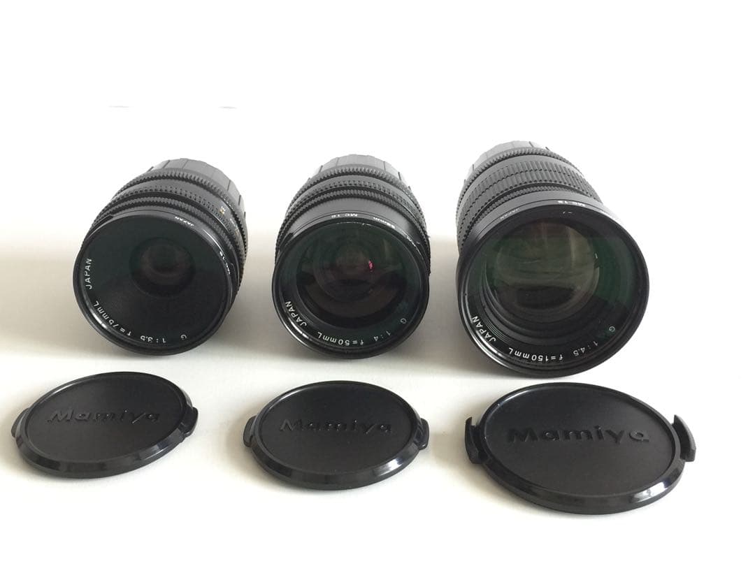 New Mamiya6 MF 本体・レンズ３本セット　 他、付属品多数