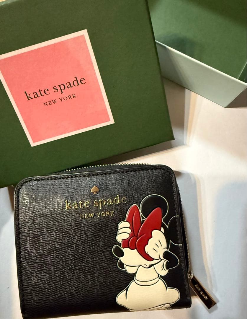 kate spade ミッキーマウス 二つ折り財布