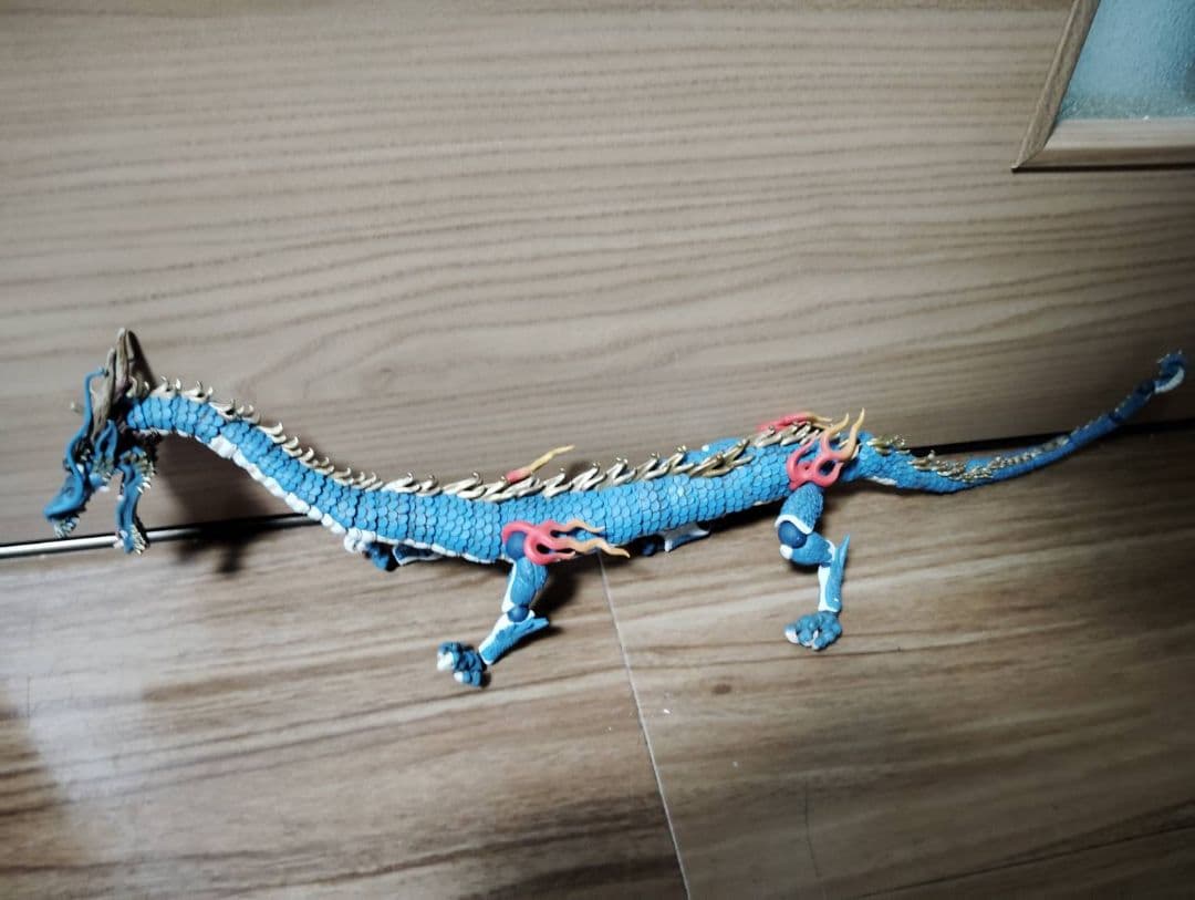 海洋堂 タケヤ式自在置物 龍 着彩 バージョン フィギュア 竜