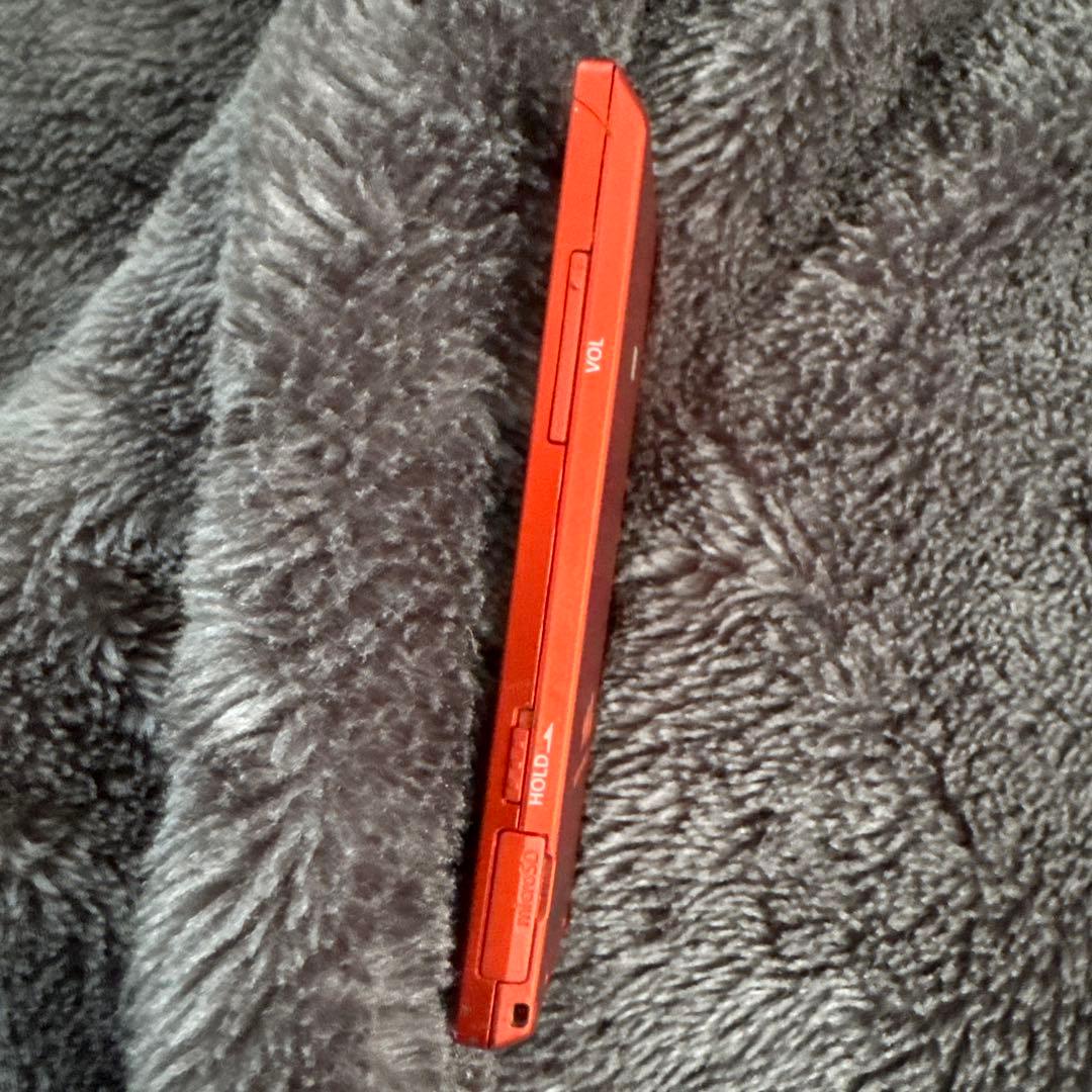 ソニー ウォークマンAシリーズ NW-A25 シナバーレッド