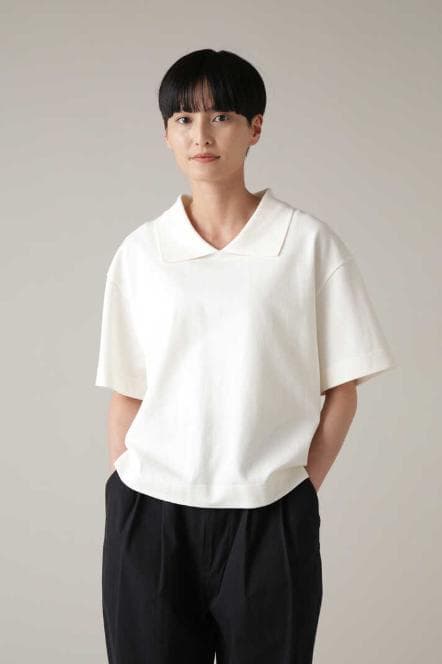 【24SS】MARGARET HOWELL ピケコットンポロシャツ Mサイズ