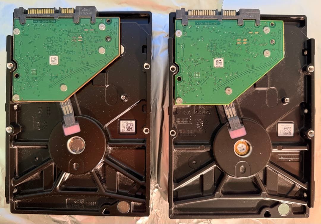 Seagate HDD 3TB Model:ST30000DM001の2セット