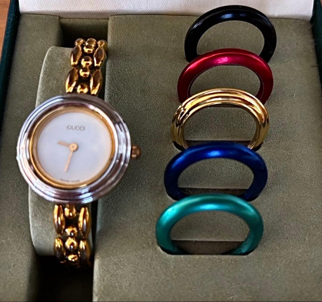 GUCCI チェンジベゼル　レディース時計