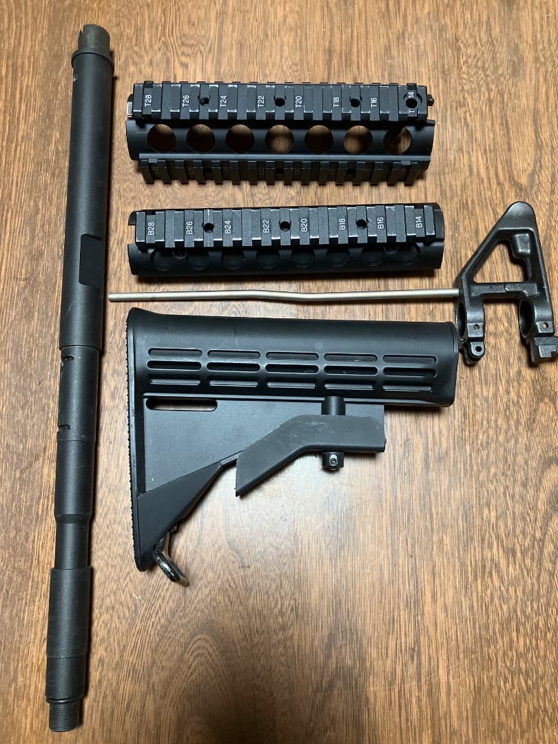 東京マルイ MWS 純正 アウターバレル周り セット とストック