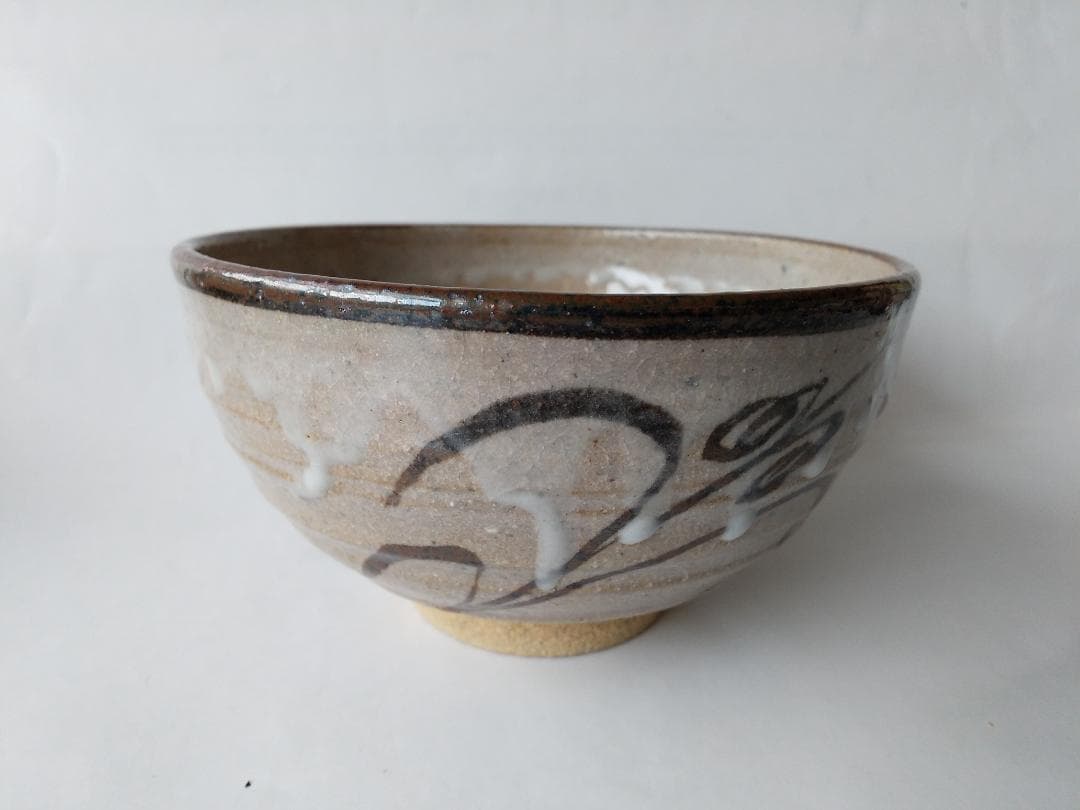 唐津焼 武村利左エ門 絵唐津 茶碗 共箱 茶道具 抹茶碗 新品 未使用品 です