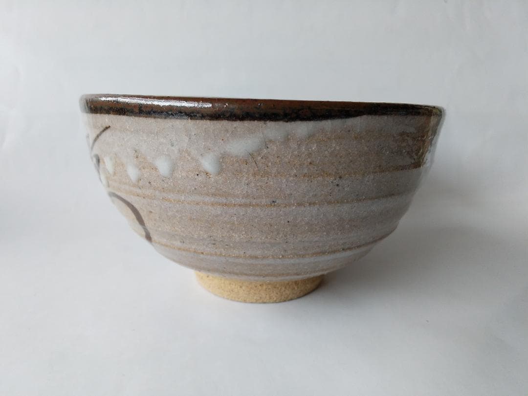 唐津焼 武村利左エ門 絵唐津 茶碗 共箱 茶道具 抹茶碗 新品 未使用品 です