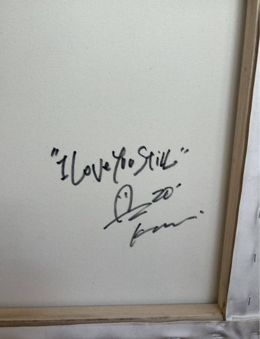 Ryuji Kamiyama 神山隆二 大型キャンバス作品 真作 正規購入