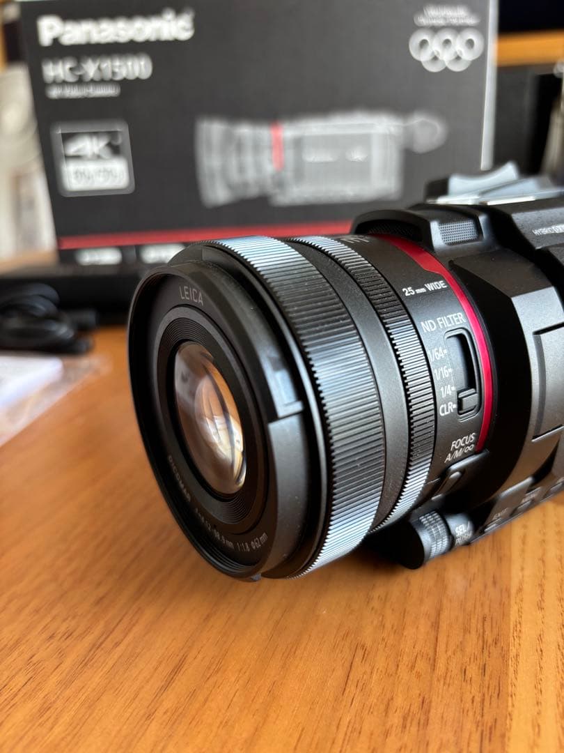 Panasonic 4K デジタルビデオカメラ HC-X1500