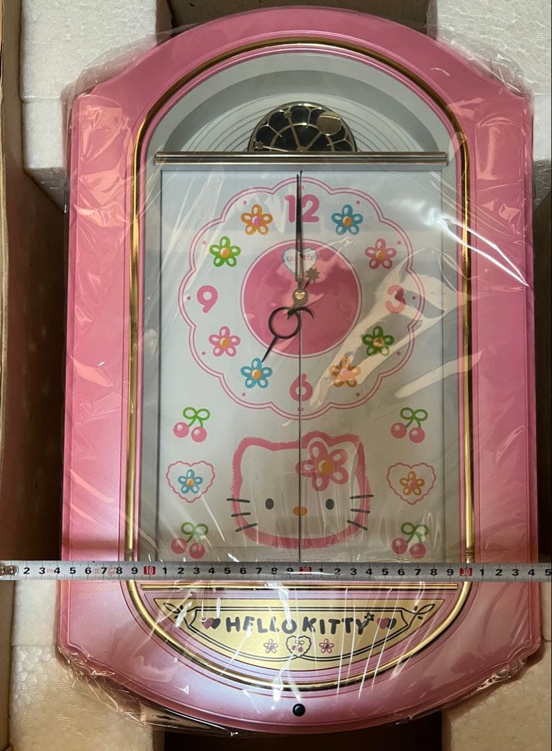 ハローキティ からくり時計　激レア　1998年製 箱入り‼️未使用品