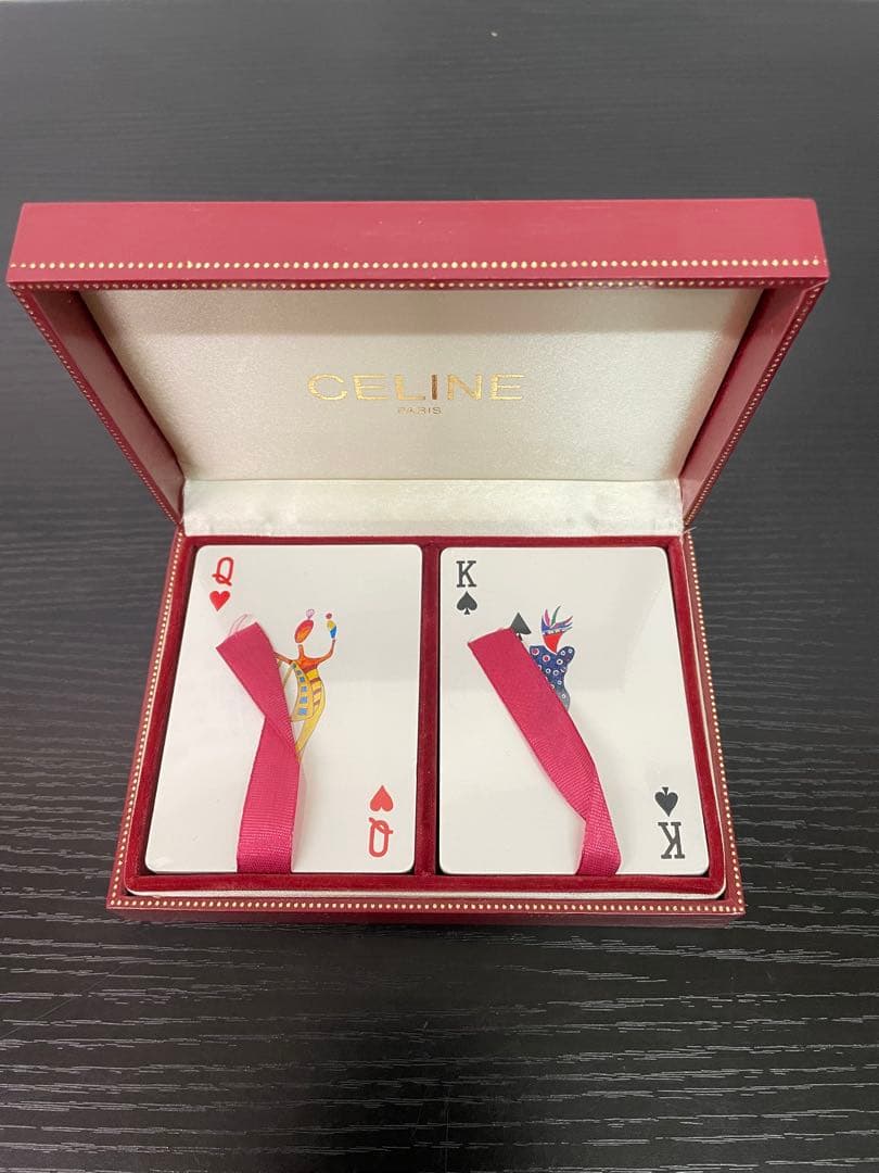 未開封未使用 CELINE トランプ 専用ボックス付き