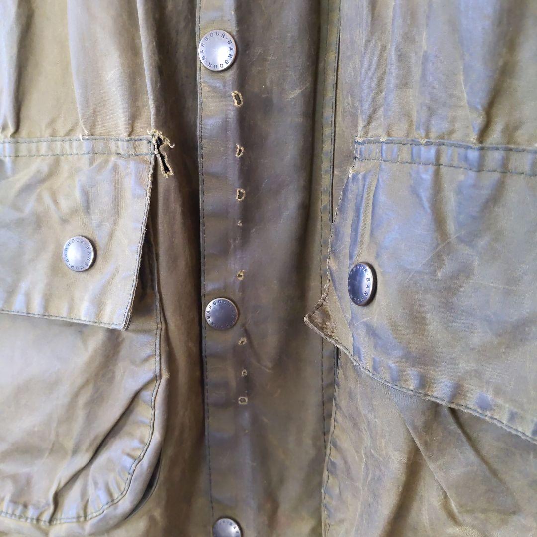 ◎Barbour・バブアー◎フード付き◎ビンテージ◎GAMEFAIR オイルド