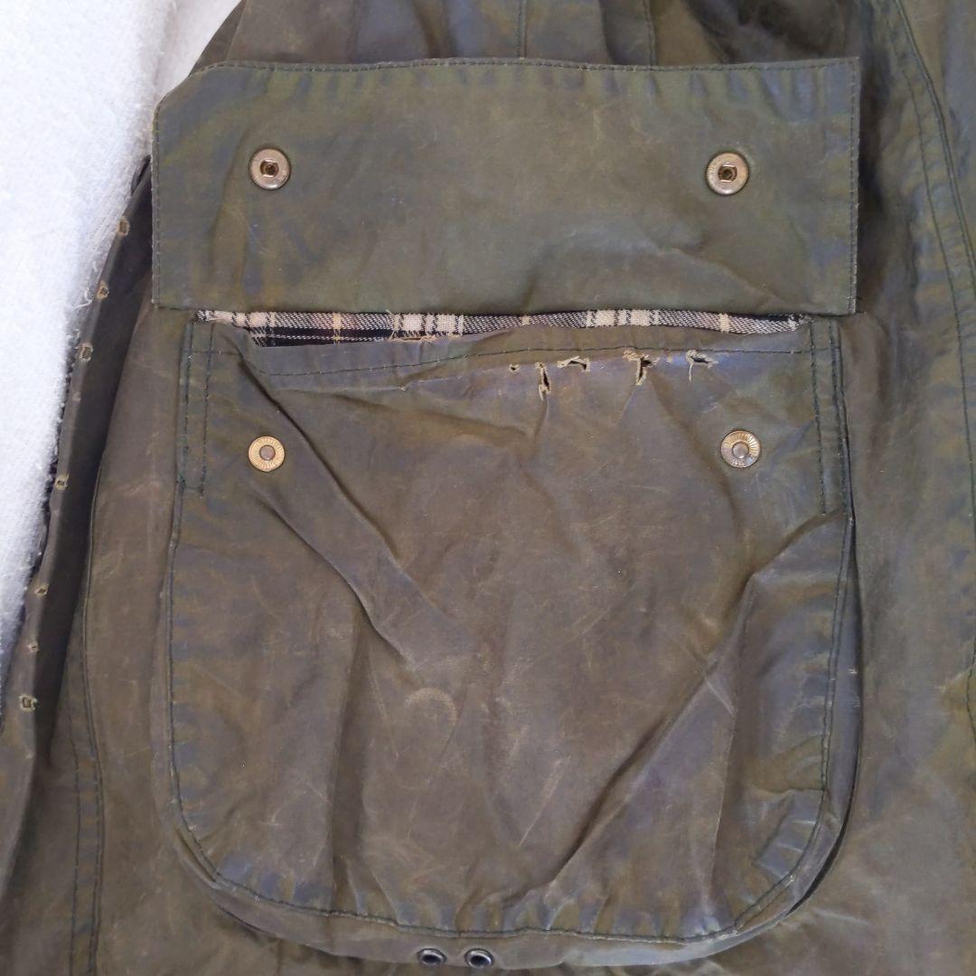 ◎Barbour・バブアー◎フード付き◎ビンテージ◎GAMEFAIR オイルド