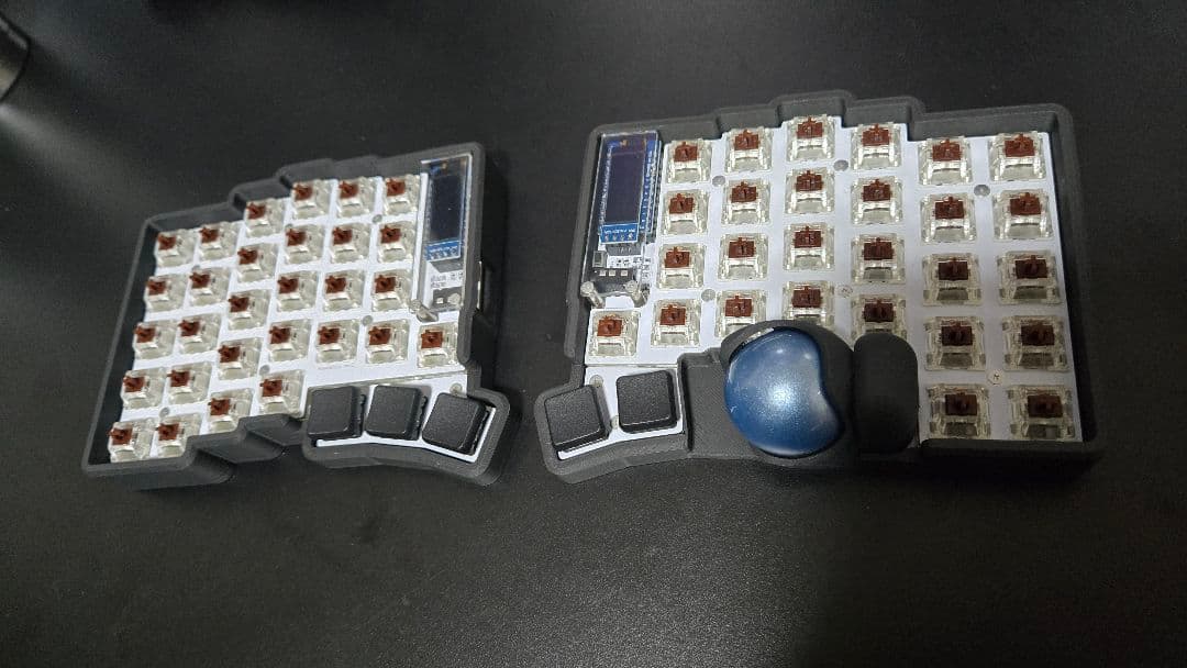 キーボード keyball 61