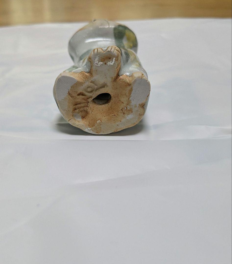 猫の陶器　岡山富男