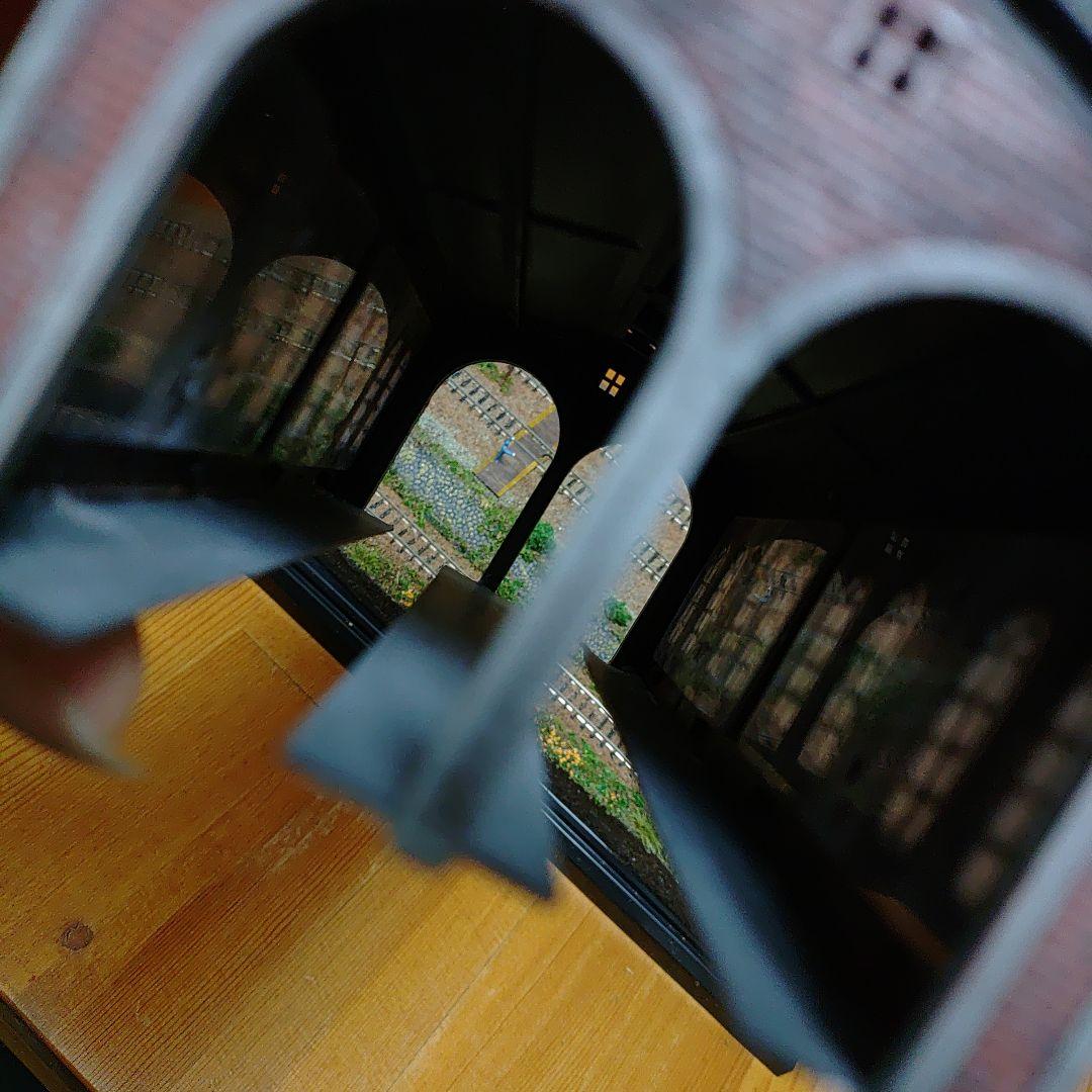 専用出品❗️✨HG仕上げ✨レンガ造り機関庫展示用ケース付き✨３線仕様❗