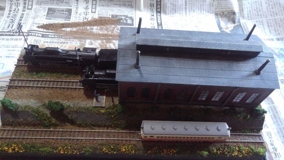 専用出品❗️✨HG仕上げ✨レンガ造り機関庫展示用ケース付き✨３線仕様❗