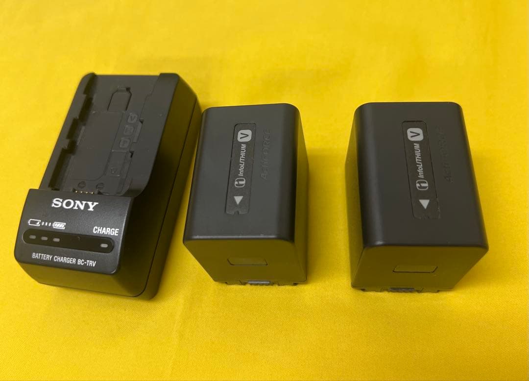 【ちるちん】SONY FDR-AX60ビデオカメラ本体 予備バッテリー