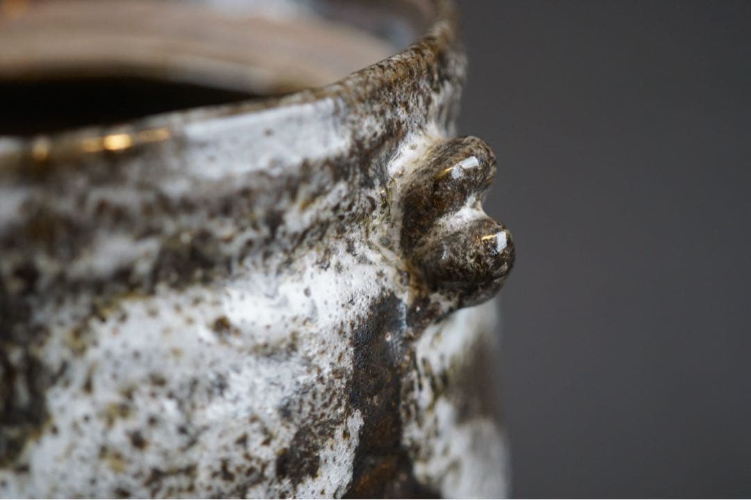 室井光悦 造 水指 箱付 茶道具