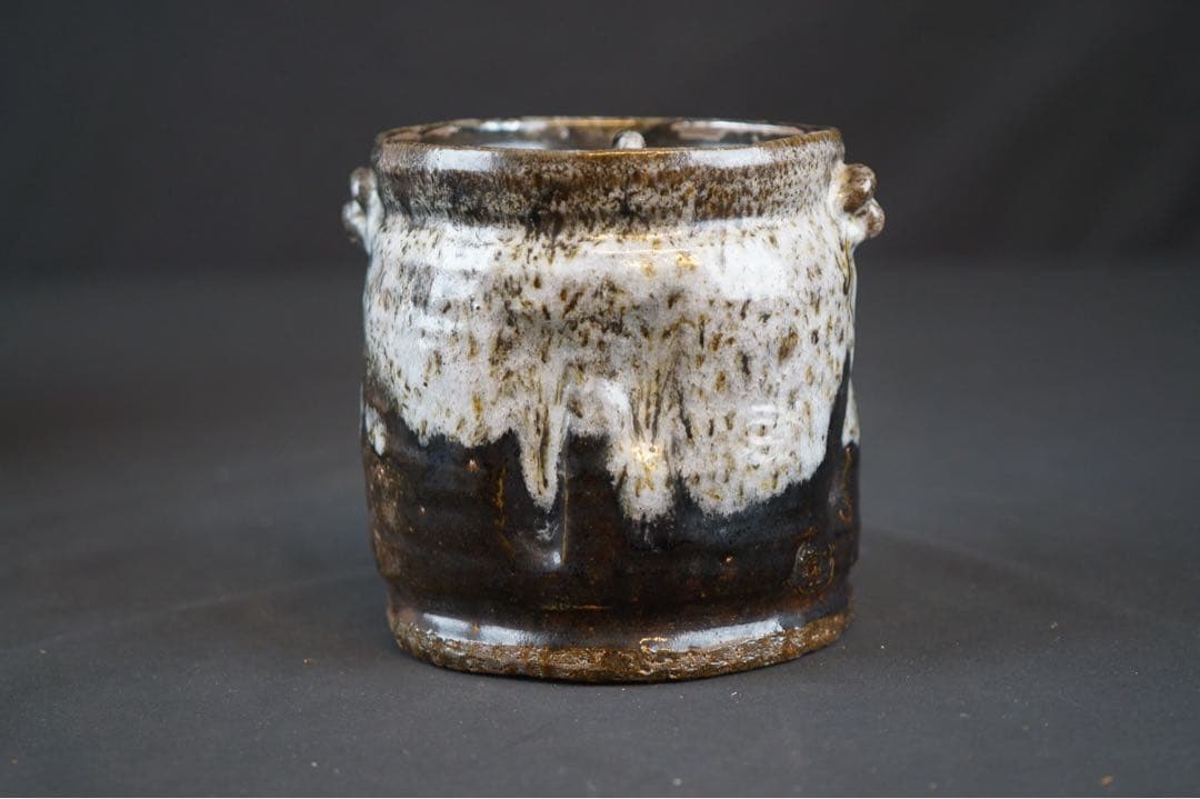 室井光悦 造 水指 箱付 茶道具