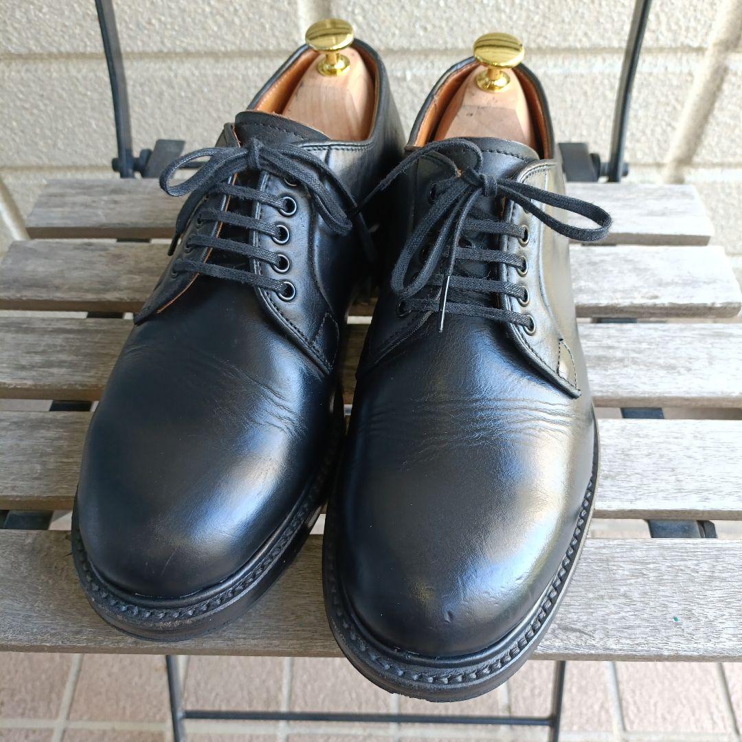 【 WHEEL ROBE 】クロムエクセル 茶芯 プレーントゥシューズ