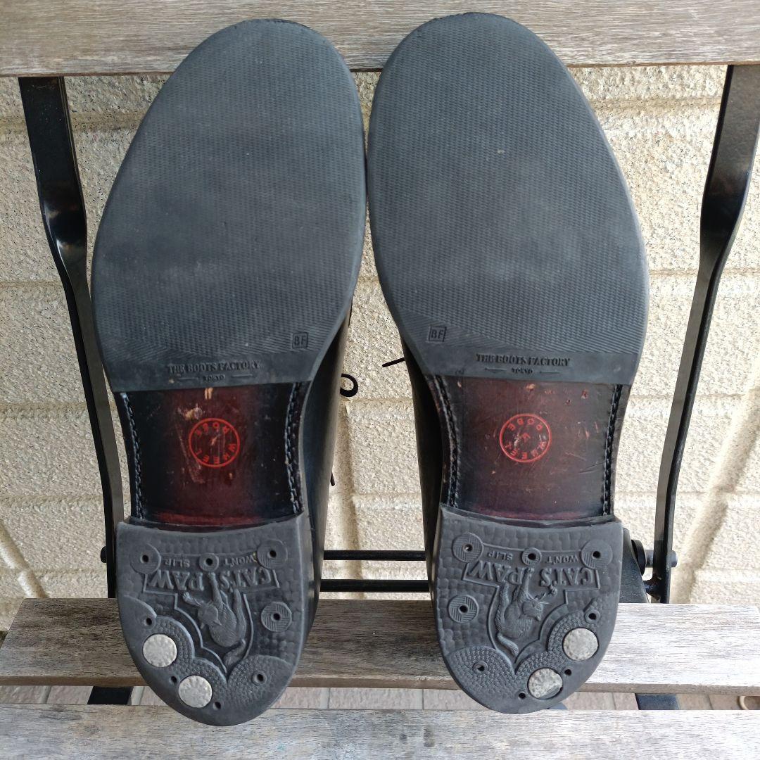 【 WHEEL ROBE 】クロムエクセル 茶芯 プレーントゥシューズ