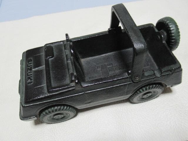 非売品昭和56年◆店頭用 スズキ ジムニー SJ30 発売記念 総金属製オブジェ