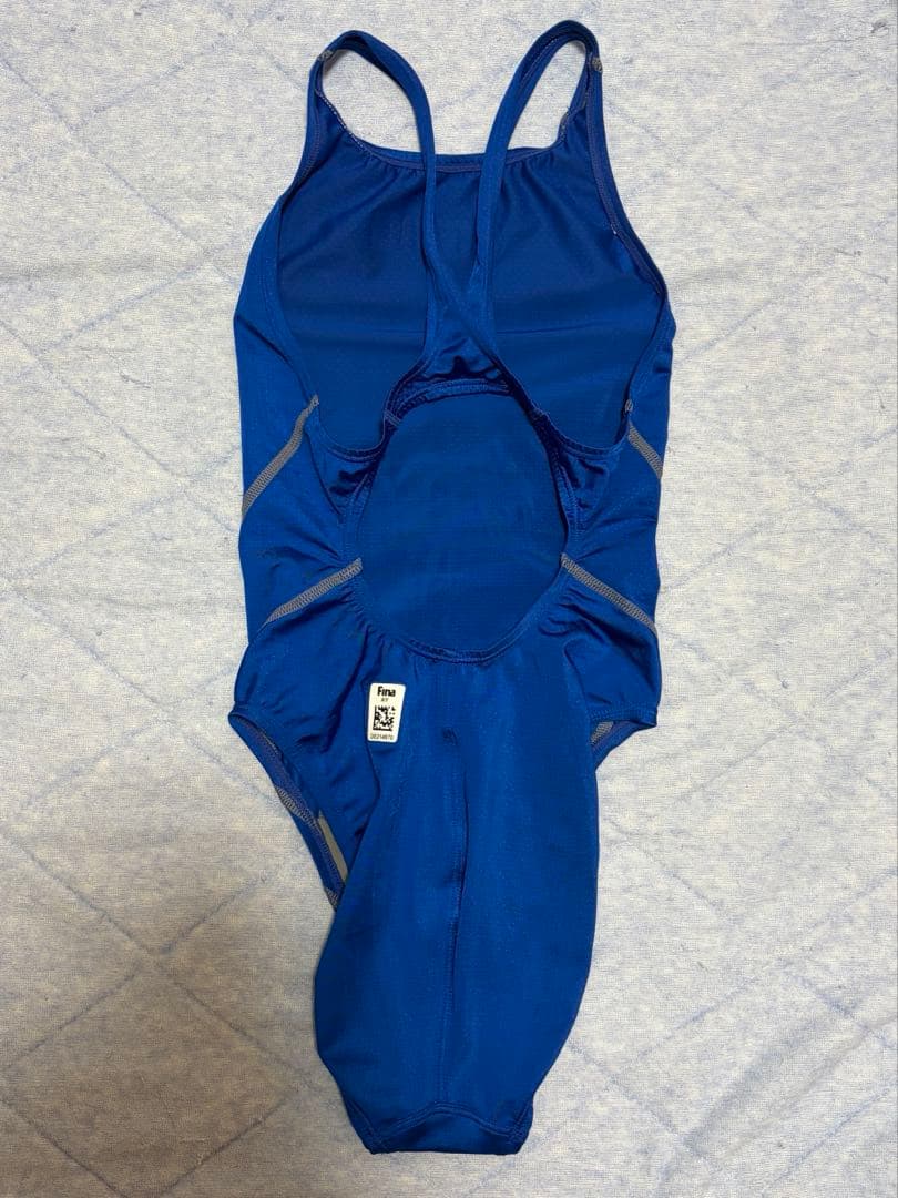 アリーナARN-1021W DBSV Oサイズ 女子水泳部で使用（しみ汚れあり）