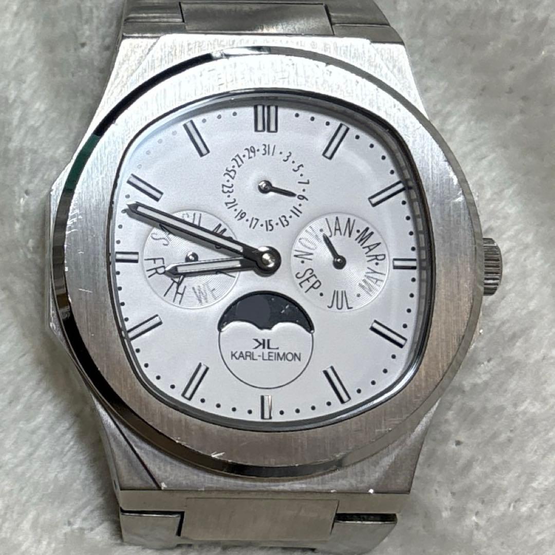 稼働中 karl-leimon マジェスティ カルレイモン 白文字盤