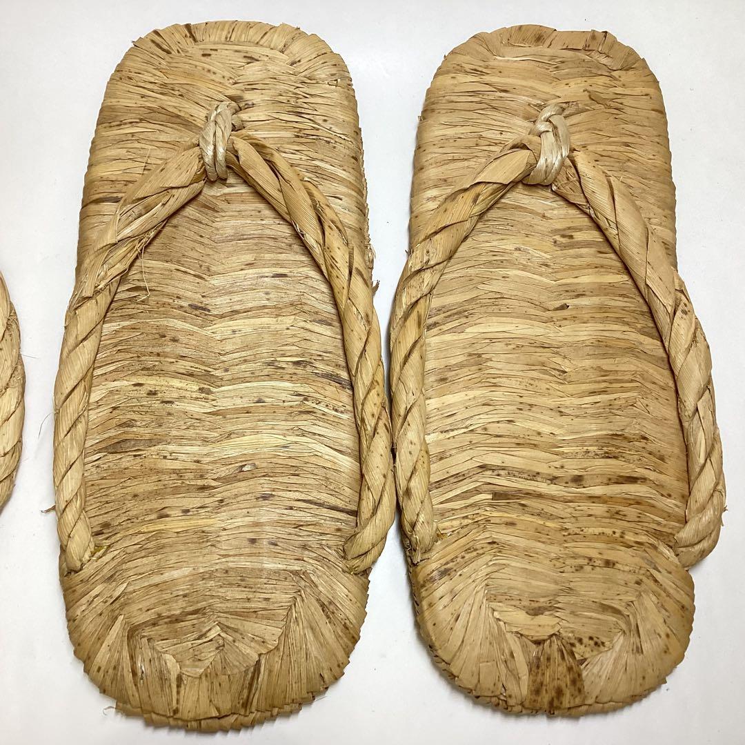 露地草履 5足組 茶道具 古物品