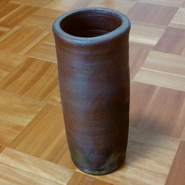 備前焼　花入れ
